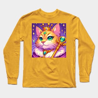 Kitten Queen . Long Sleeve T-Shirt